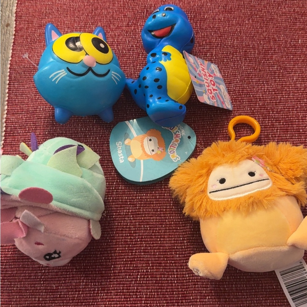 Squishmallow, reservable stuffed animal & stress toys